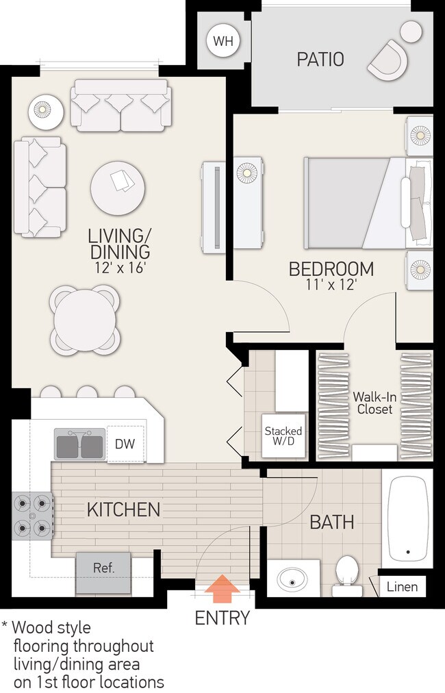 Plan A 1205 floor plan